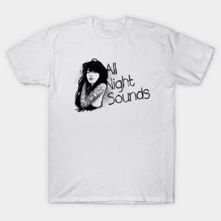 All Night Sounds Girl T-Shirt